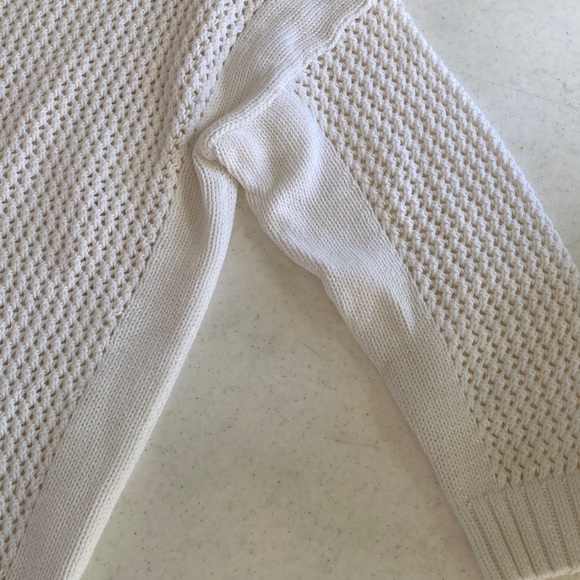 J. Crew Cream Crewneck Knit Sweater - Picture 4 of 7